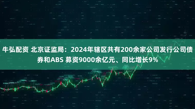 牛弘配资 北京证监局：2024年辖区共有200余家公司发行公司债券和ABS 募资9000余亿元、同比增长9%
